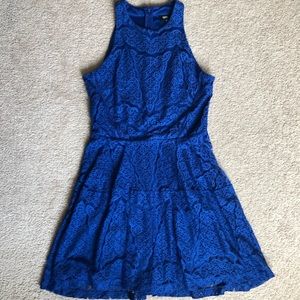 Blue Lace Dress